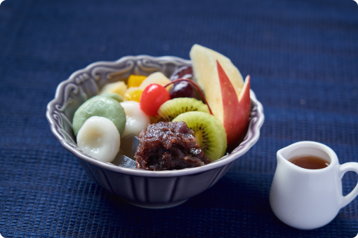 抹茶のロールケーキ